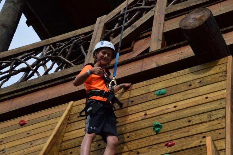 Cool River Adventures People on Climbing Walls